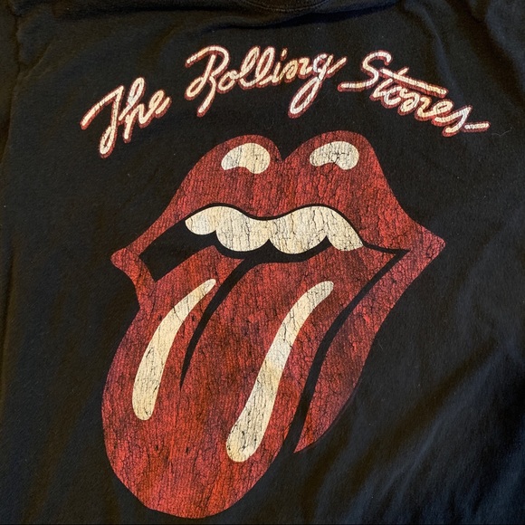 Vintage Rolling Stones logo T shirt - Picture 4 of 5